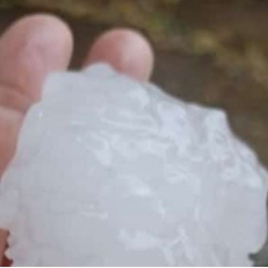 LLUVIA Y GRANIZO EN LA REGIÓN