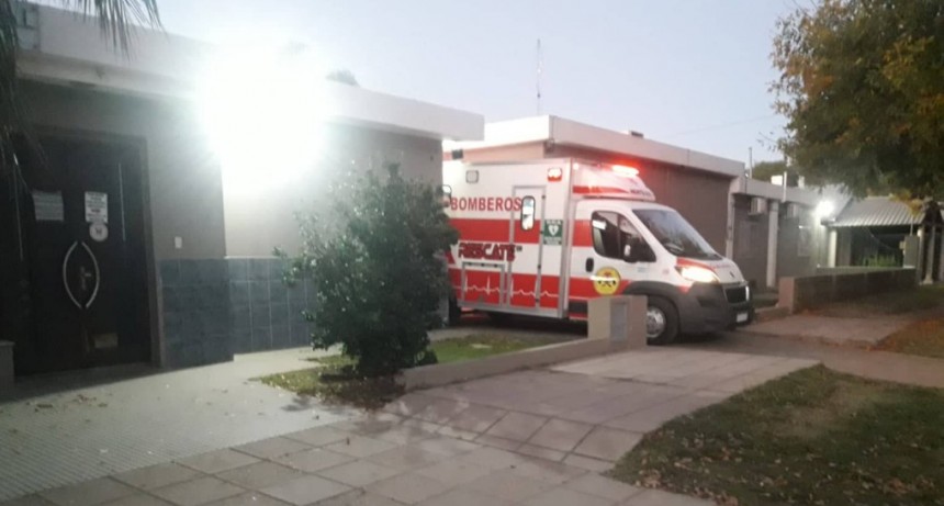 MASCULINO ACCIDENTADO EN LA PISTA DE MOTOCROSS