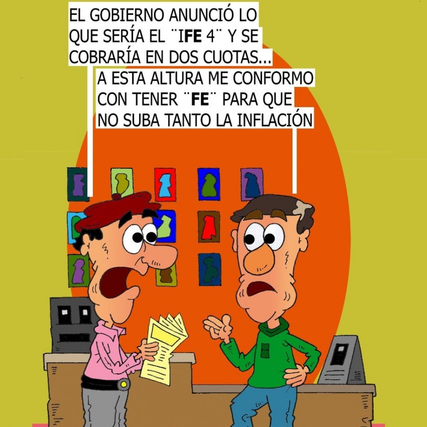 QUIEREN COBRAR EL BONO