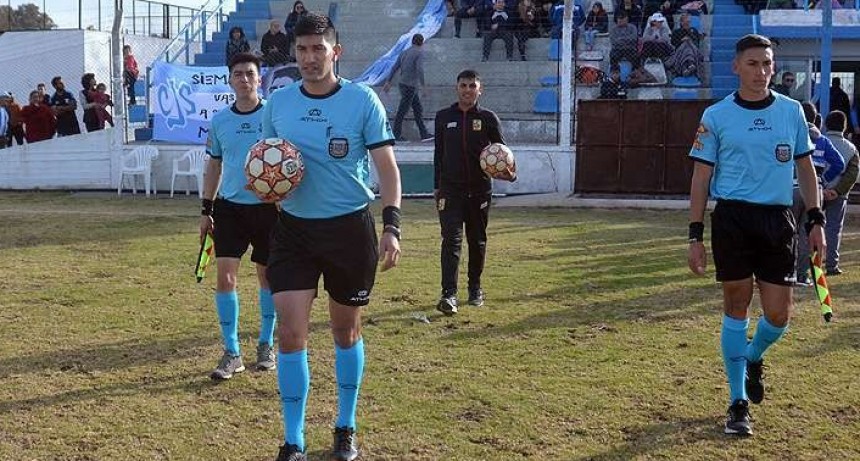 LOS ÁRBITROS PARA HOY