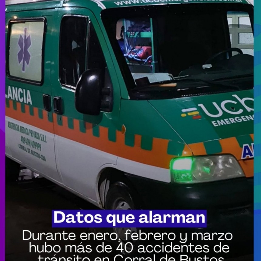PREOCUPACIÓN POR AUMENTO DE ACCIDENTES DE TRÁNSITO