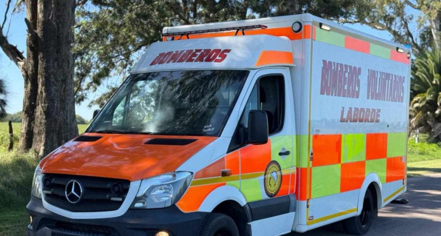 NUEVA UNIDAD PARA BOMBEROS DE LABORDE