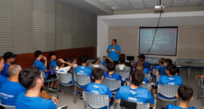 JORNADA DE EDUCACIÓN VIAL EN EL CLUB DEPORTIVO ARGENTINO