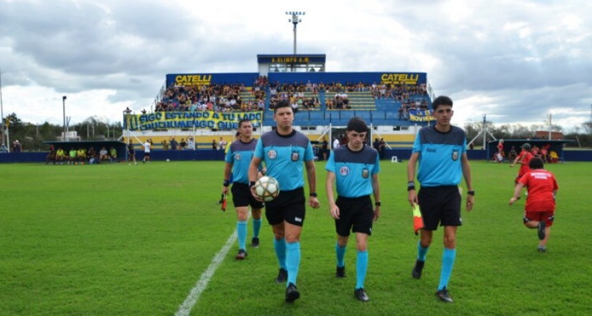 LOS ÁRBITROS PARA EL FÚTBOL MAYOR