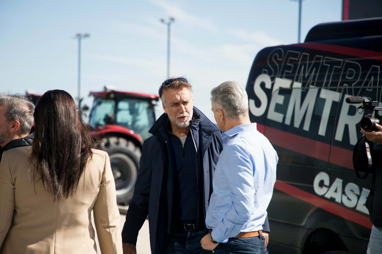 GABRIEL BATISTUTA VISIT&Oacute; SEMTRACO