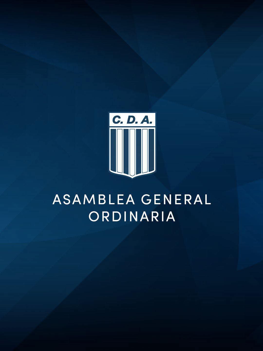 ASAMBLEA GENERAL ORDINARIA DE ARGENTINO