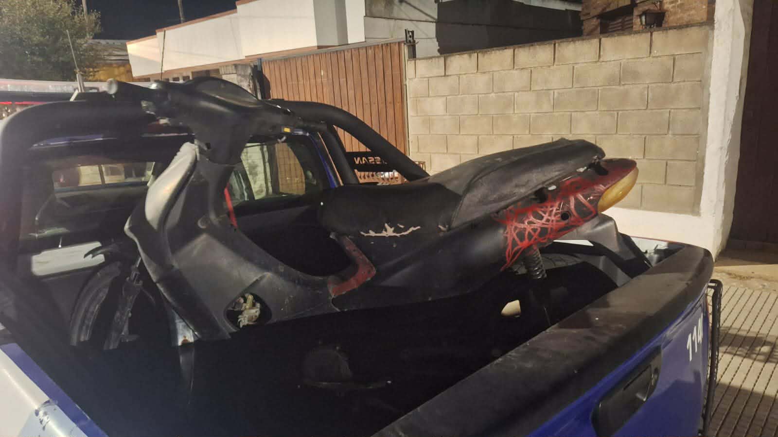 BELL VILLE: SECUESTRO DE CAMIONETA Y MOTO