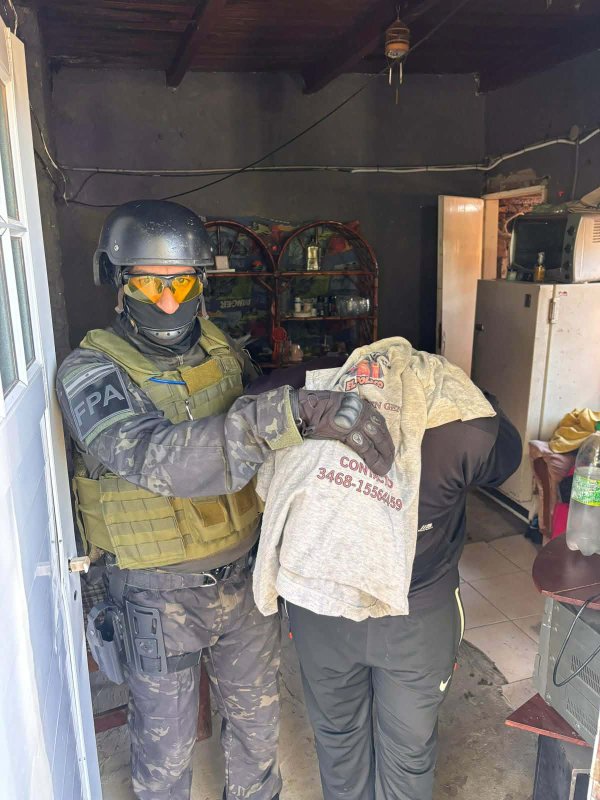 CORRAL DE BUSTOS: SUJETO DETENIDO POR LA FPA