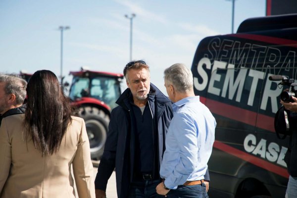 GABRIEL BATISTUTA VISIT&Oacute; SEMTRACO