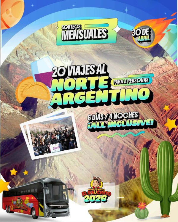 SALIERON LOS VIAJES AL NORTE ARGENTINO