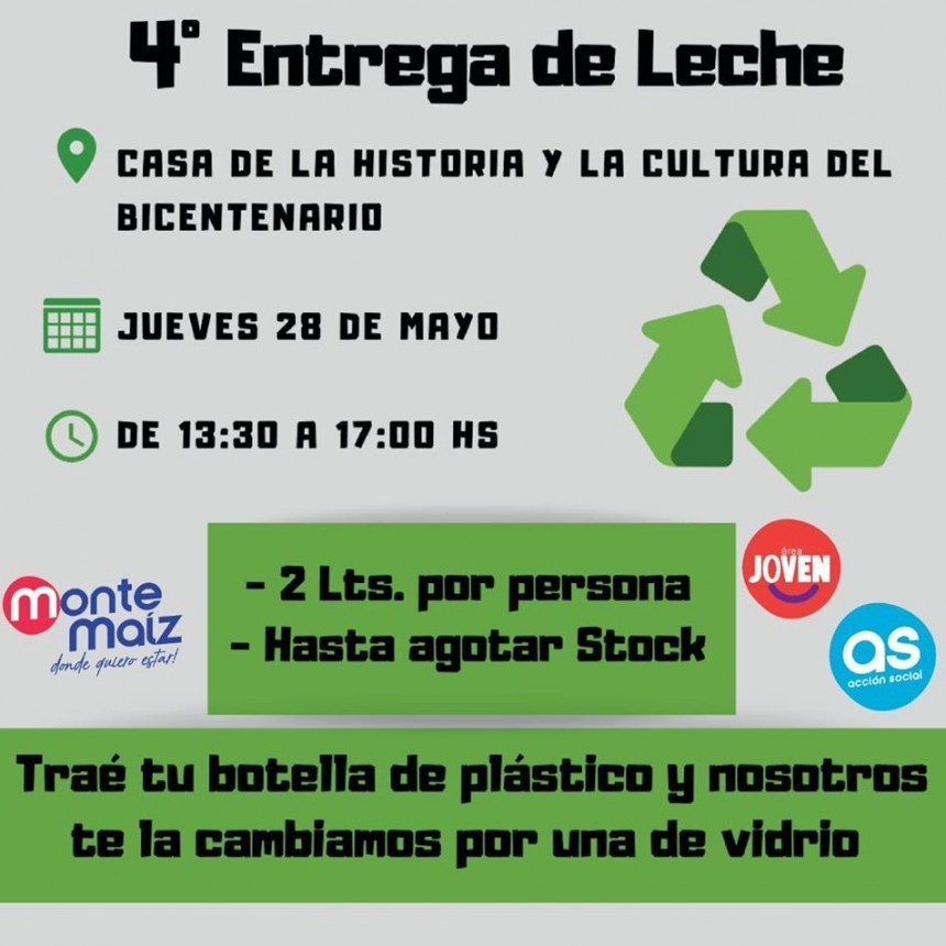 4° JORNADA DE ENTREGA DE LECHE