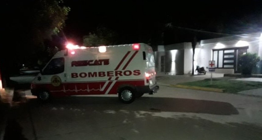 TRASLADO DE UN PACIENTE DE COVID AL HOSPITAL