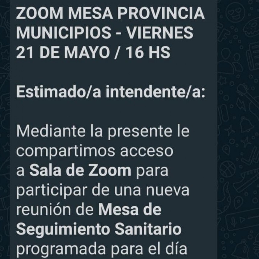 ZOOM MESA PROVINCIA MUNICIPIOS