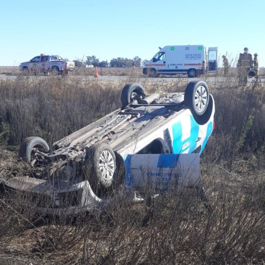 VUELCO EN SOLITARIO EN RUTA 3