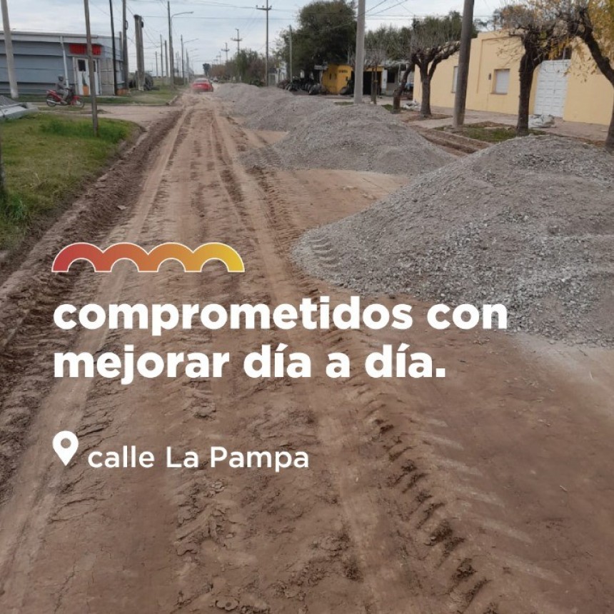 MEJORADO EN CALLE LA PAMPA
