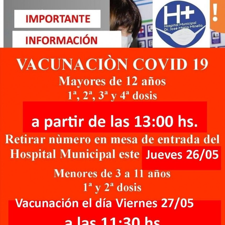 VACUNACIÓN PARA COVID-19