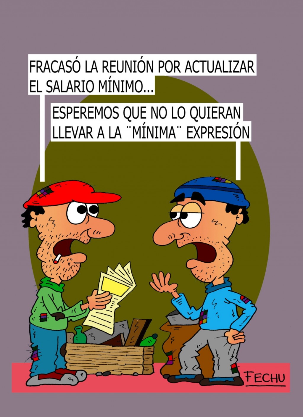 EL SALARIO MÍNIMO MORTAL E INMÓVIL