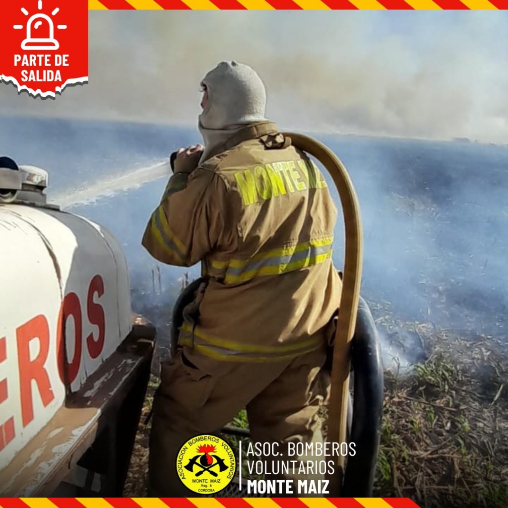 INCENDIO EN ZONA RURAL