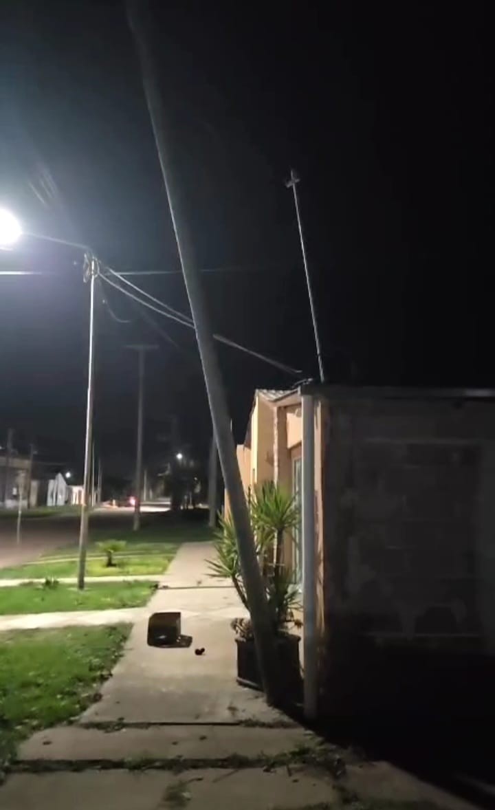 MUCHO VIENTO Y POCA LLUVIA EN LA ZONA