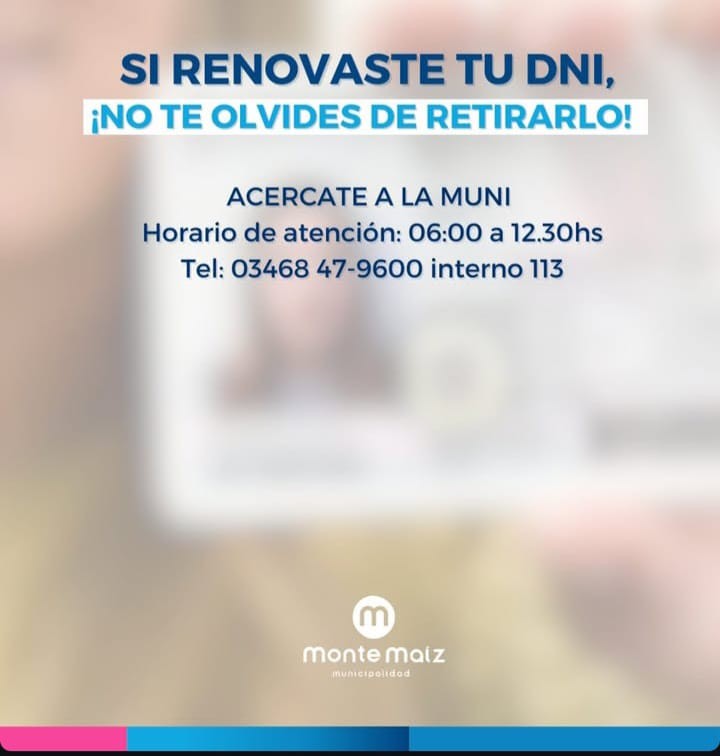 DOCUMENTOS LISTOS PARA RETIRAR