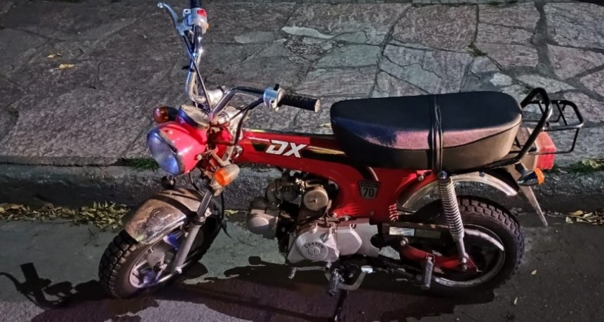 SECUESTRO DE TRES MOTOS
