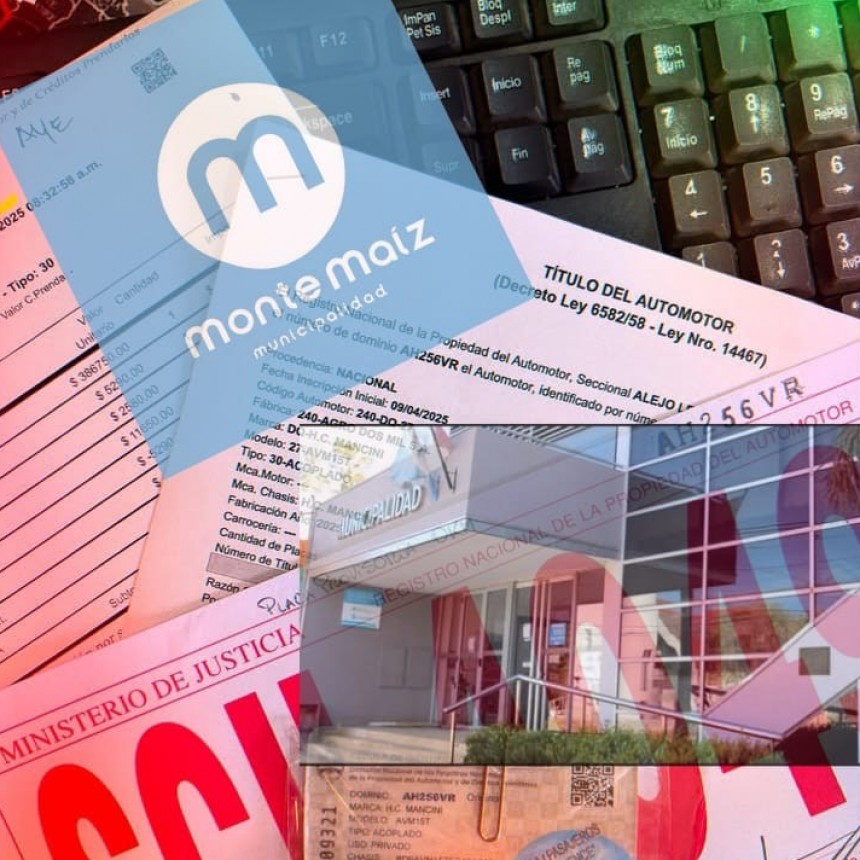 TRÁMITES REFERIDOS A LOS AUTOMOTORES