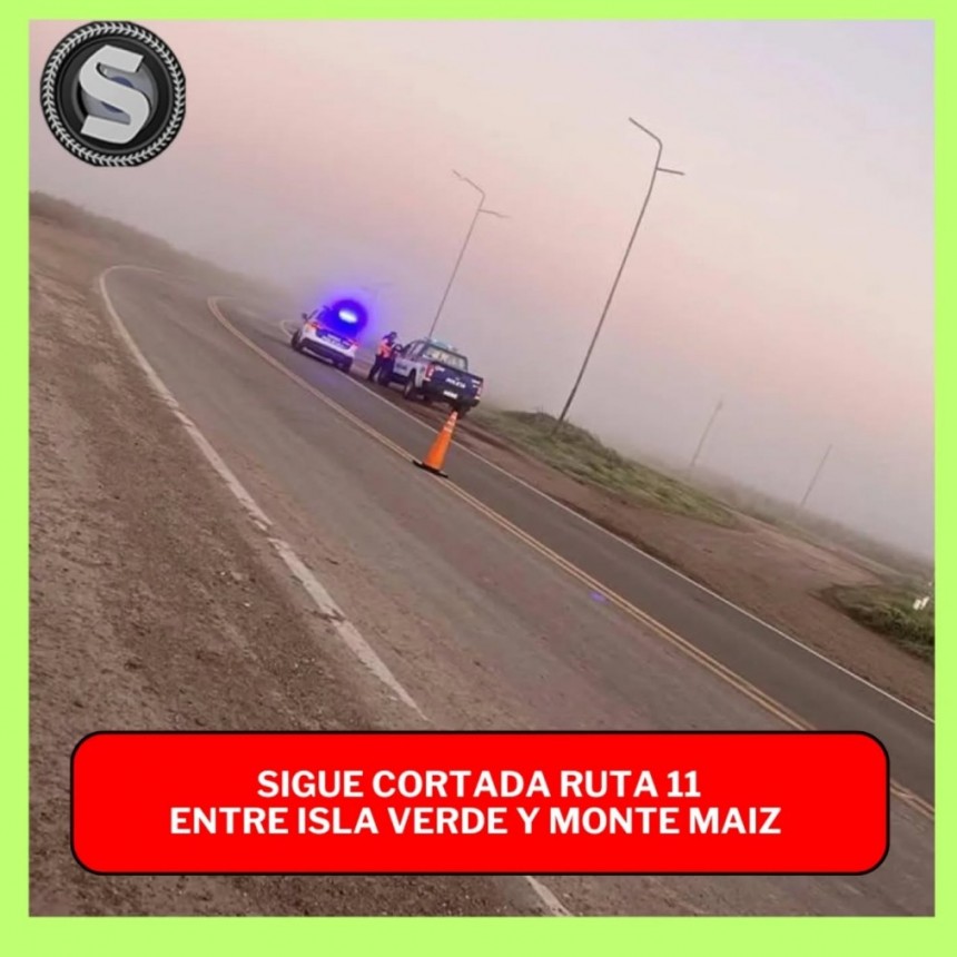 RUTA PROVINCIAL Nº 11 CORTADA 