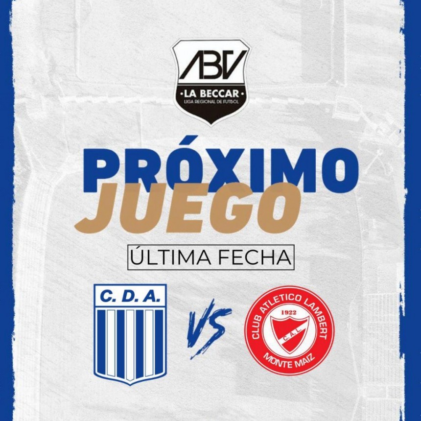 PROGRAMACIÓN DEL FÚTBOL MAYOR