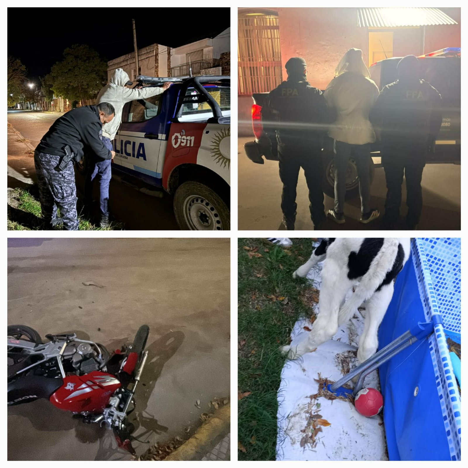 POLICIALES DEL FINDE EN EL DEPARTAMENTO UNI&Oacute;N