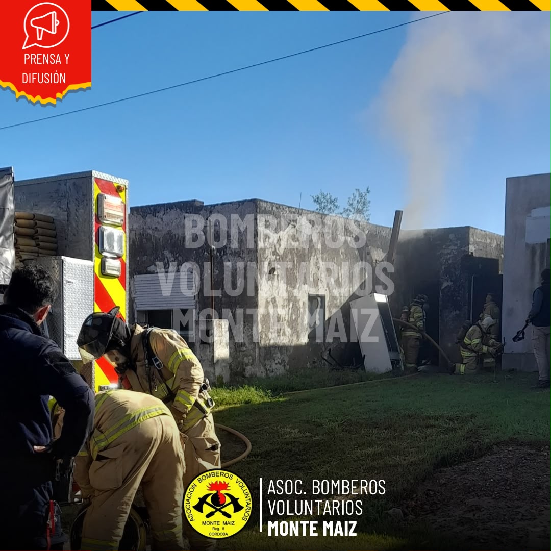 INCENDIO EN VIVIENDA DE BARRIO GOBATO