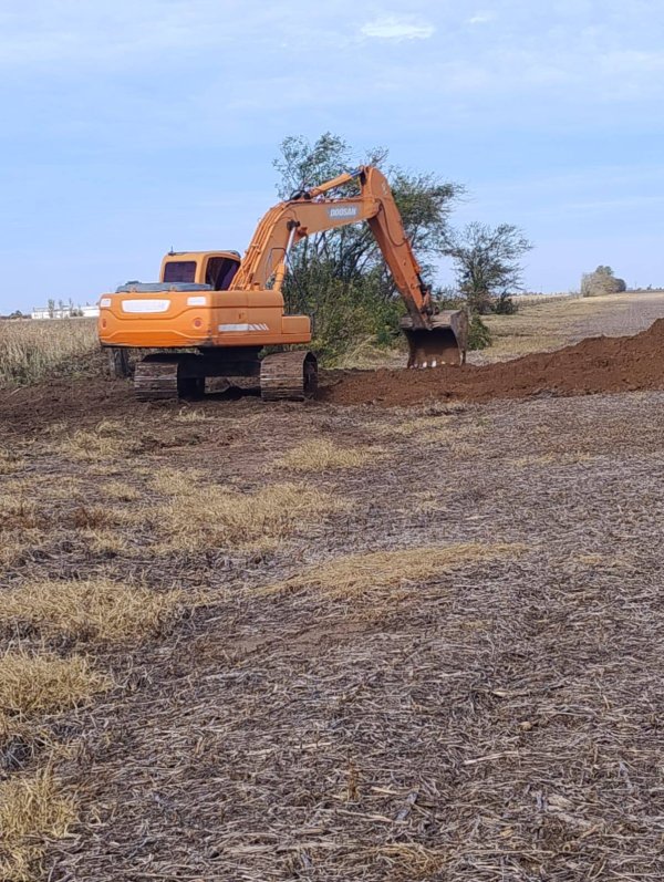 AVANZAN LAS OBRAS EN CAMINO RURAL 331 SUR