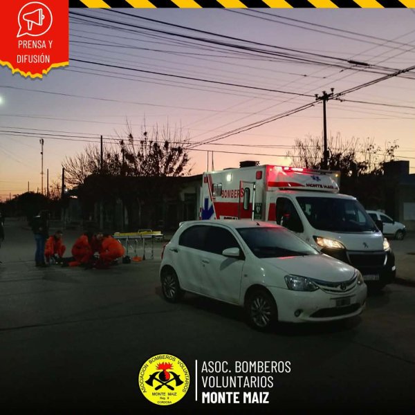 COLISI&Oacute;N ENTRE AUTO Y MOTO