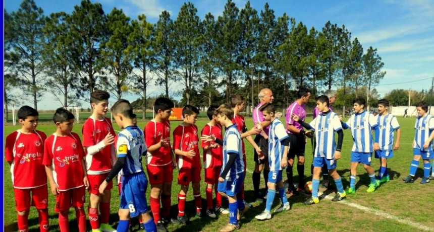FÚTBOL INFANTO JUVENIL POSTERGADO PARA EL LUNES
