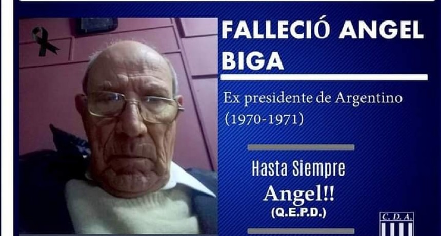 FALLECIÓ EX PRESIDENTE DE ARGENTINO