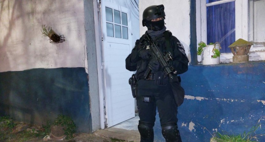 UNA MUJER DETENIDA EN CORRAL DE BUSTOS