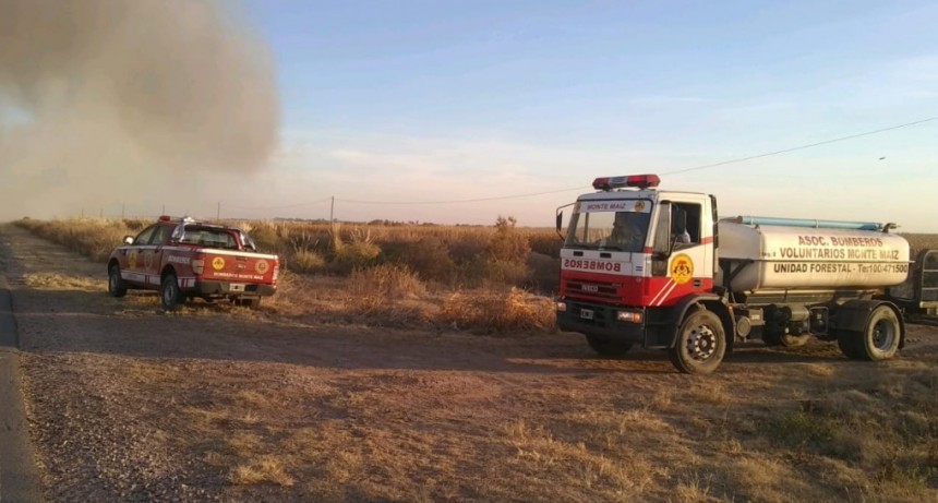 INCENDIO EN ZONA RURAL DE CANALS