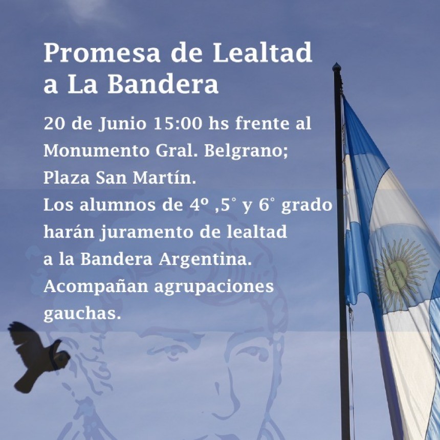 PROMESA DE LEALTAD A LA BANDERA