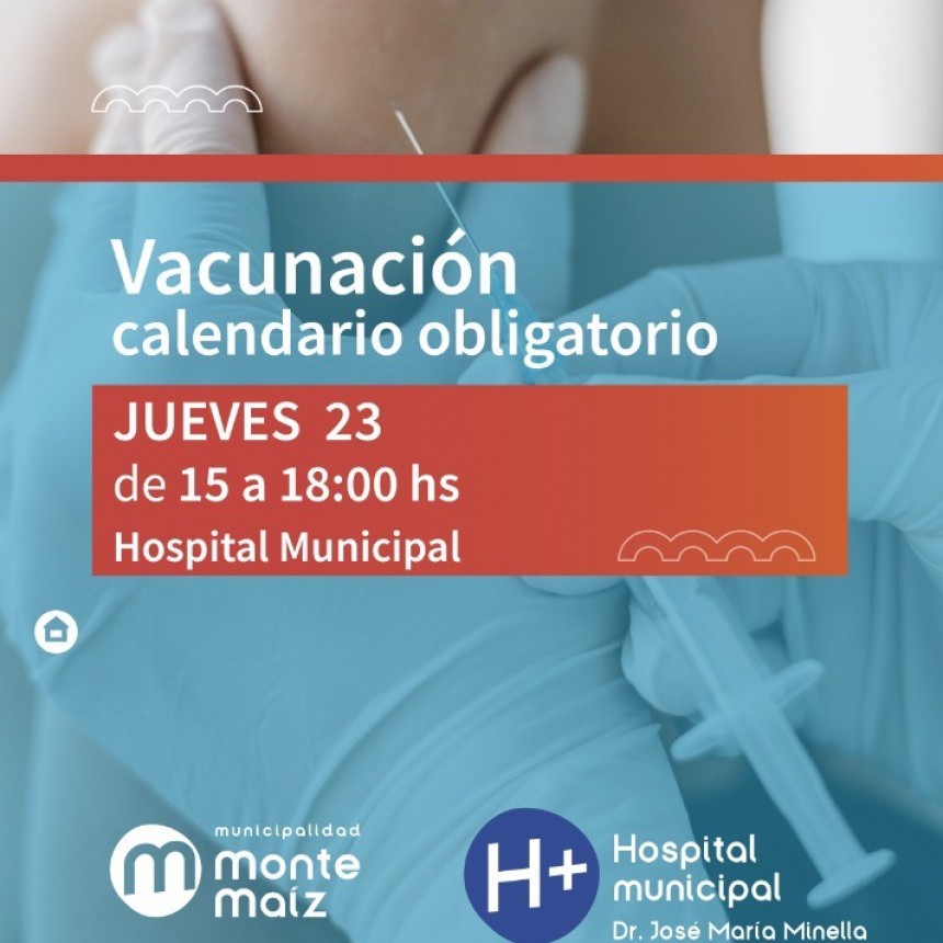 VACUNACIÓN DEL CALENDARIO OBLIGATORIO