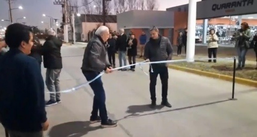 INAUGURACIÓN DEL ACCESO OESTE: CALLE CHUBUT