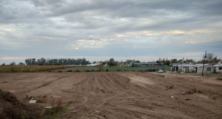 SIGUEN TRABAJANDO EN EL LOTEO DE B° NORTE