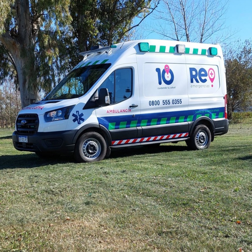 NUEVA AMBULANCIA DE RE EMERGENCIAS