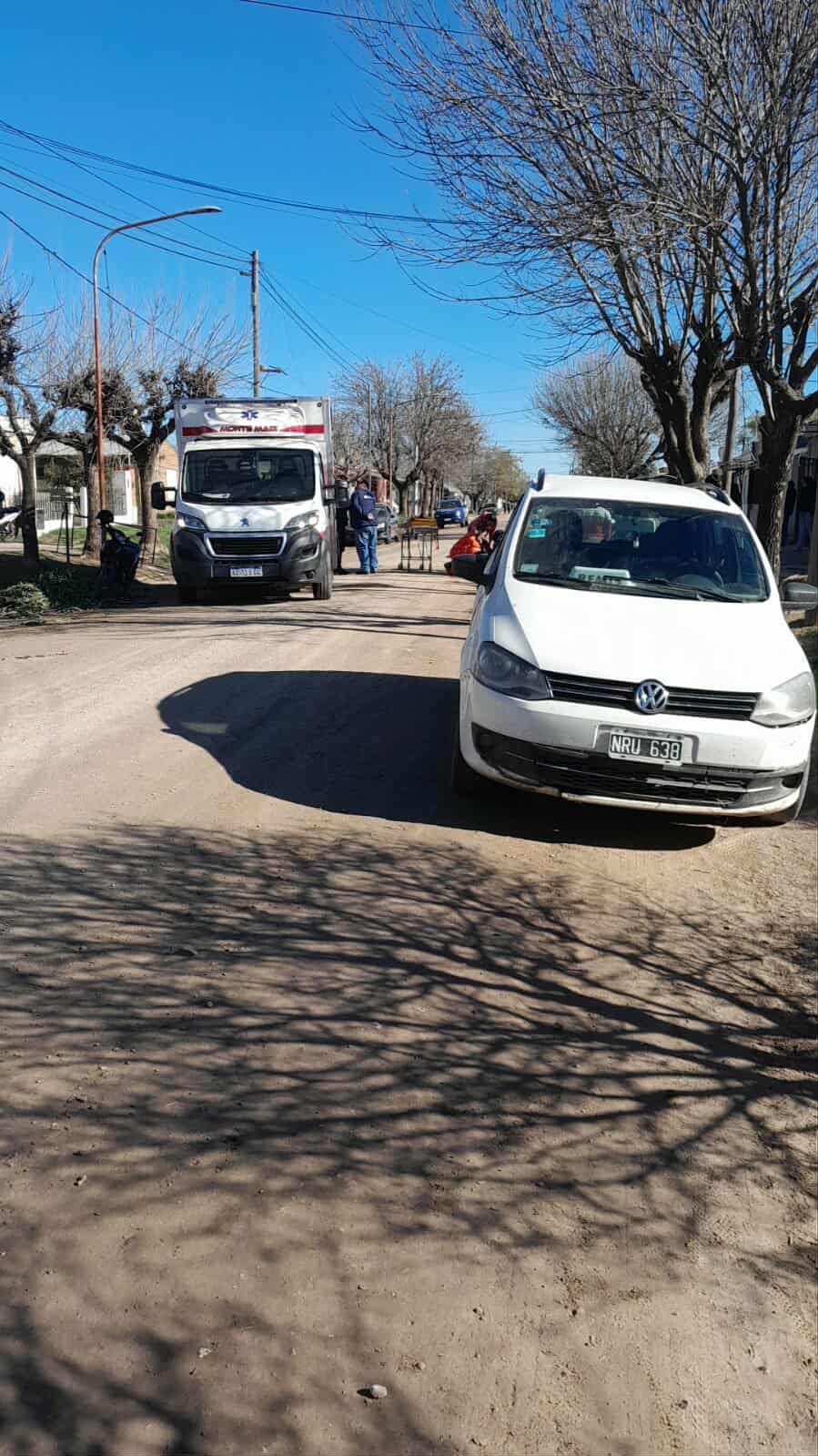 COLISIÓN AUTO Y MOTO