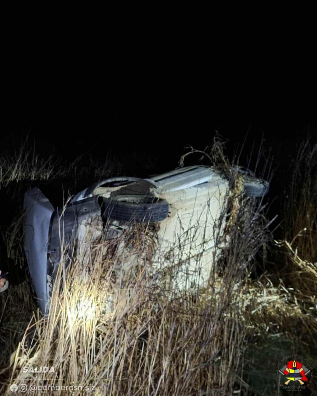 VUELCO EN SOLITARIO EN RUTA 12