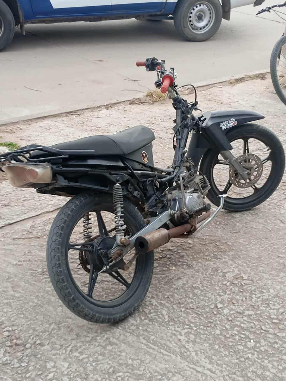 MOTO EN IFRACCIÓN