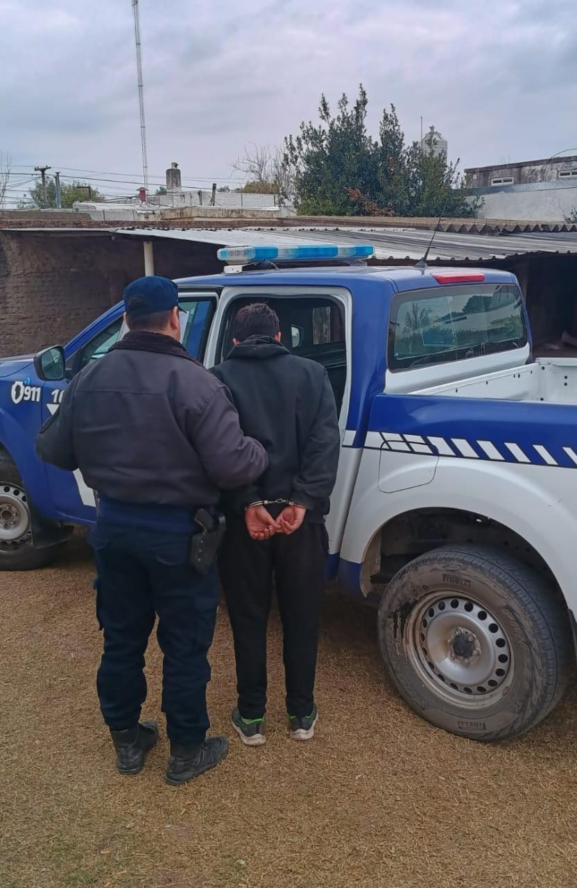 DETENCIÓN EN FLAGRANCIA POR ROBO DE MOTO