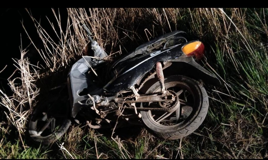 POLICÍA DE LABORDE RECUPERÓ MOTO ROBADA