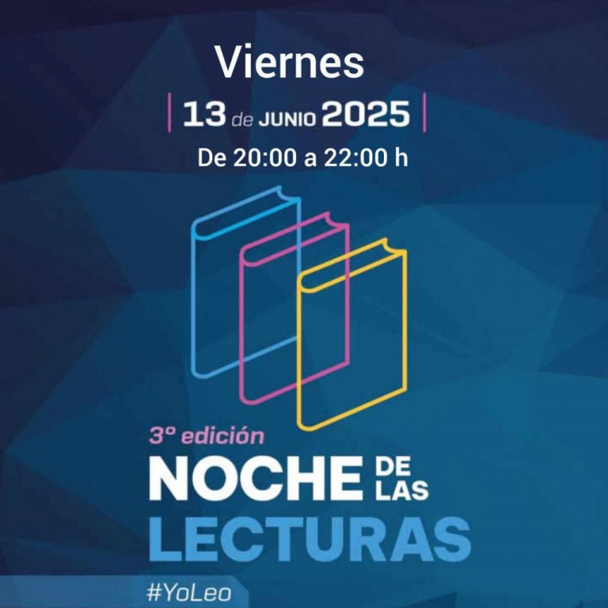 TERCERA EDICIÓN DE NOCHE DE LAS LECTURAS