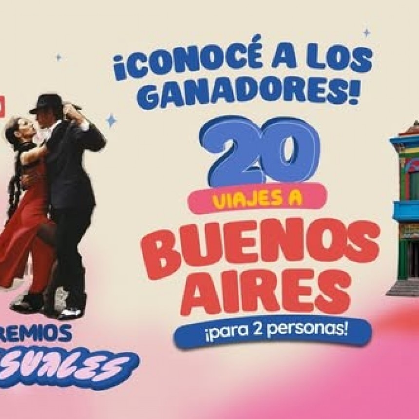 LOS GANADORES DE LOS VIAJES A BUENOS AIRES