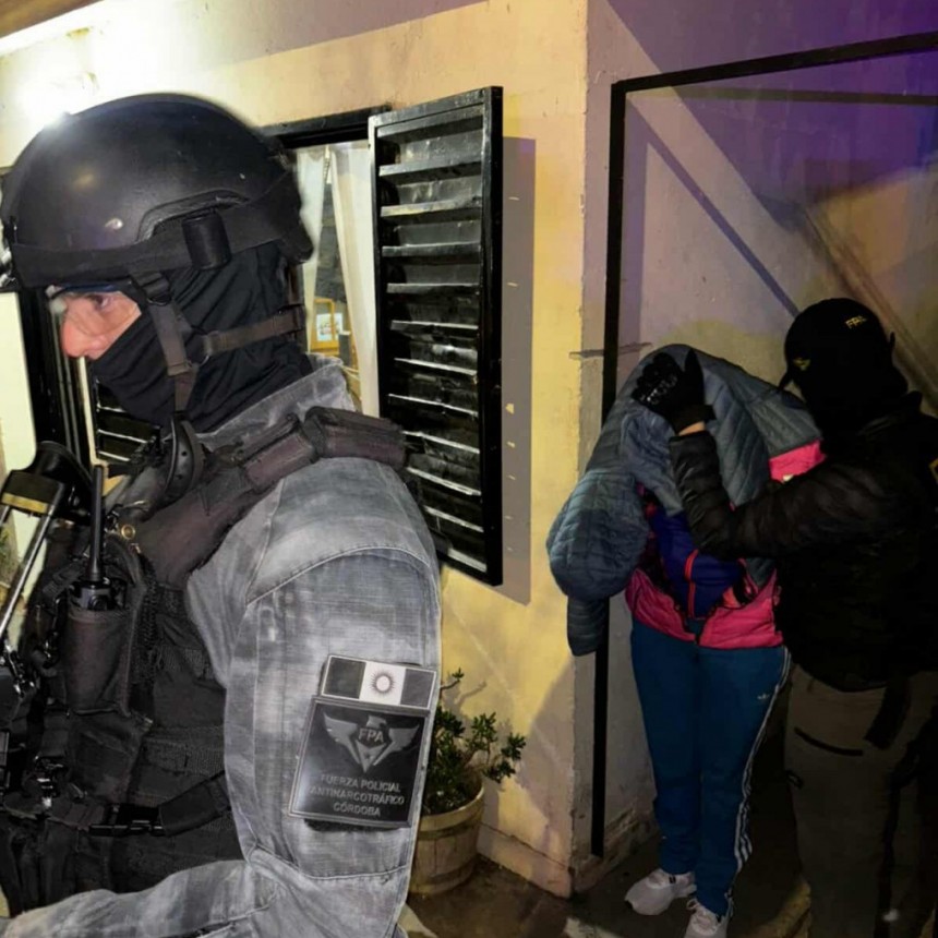 MARCOS JUÁREZ: DETIENEN A DELIBERY DE DROGAS
