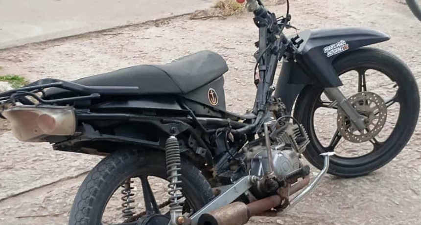 MOTO EN INFRACCIÓN